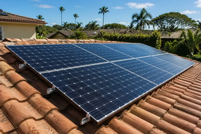 Installation de panneaux solaires à Montigné-lès-Rairies